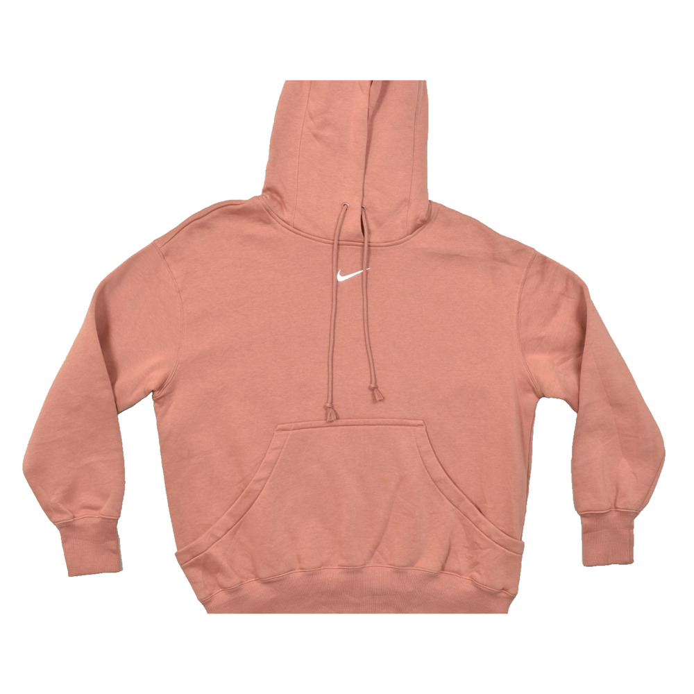 Nike Sportswear Phoenix Fleece Women Over-Oversized Pullover Hoodie Rose Pink S